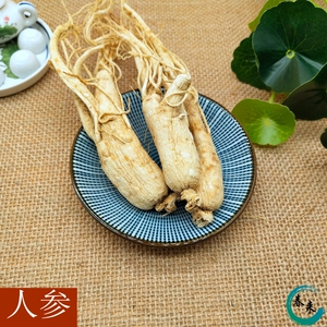 中药材 包邮人参 生晒参 白参 干参 参包邮了500克
