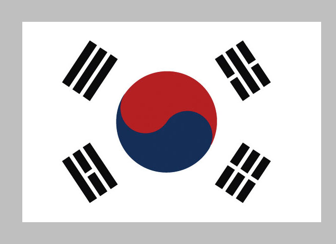 旗帜韩国国旗区旗桌旗手摇旗落地旗挂旗升降旗谈判旗台旗车旗