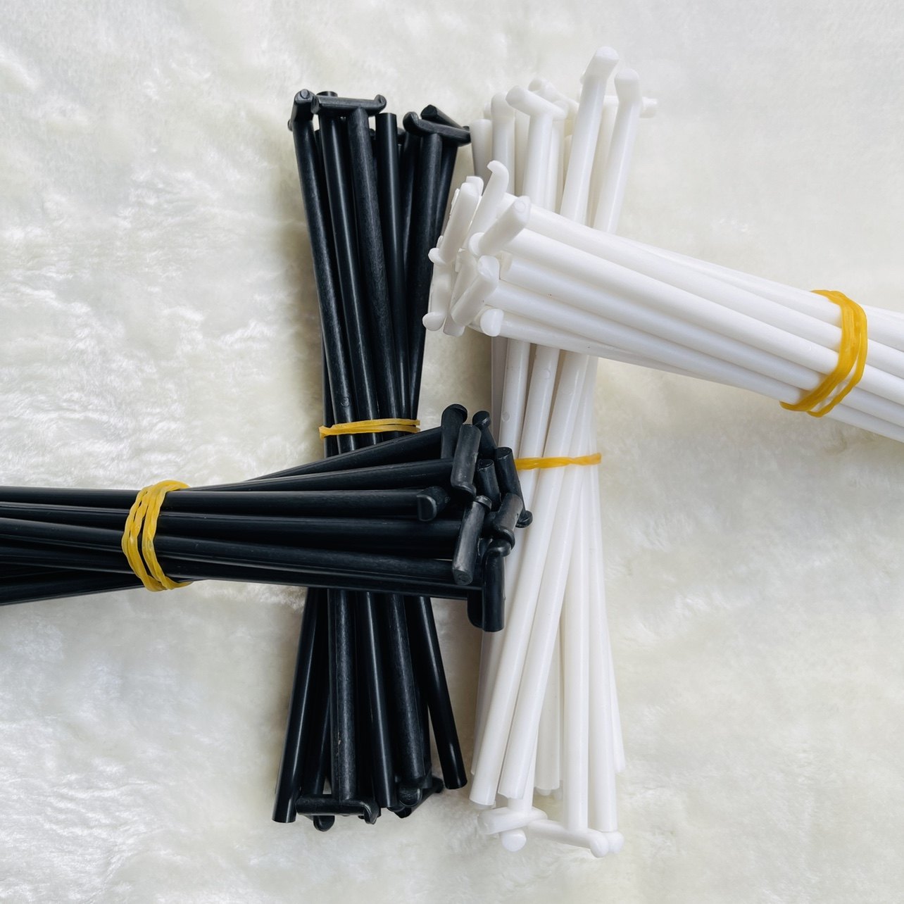 冰盛鞋材 成品鞋撑筷塑料撑管撑杆 鞋定型塑造好鞋型 实心 t字筷