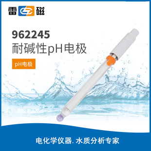 pH大于10 上海雷磁962245耐碱性pH电极 强碱性样品测量