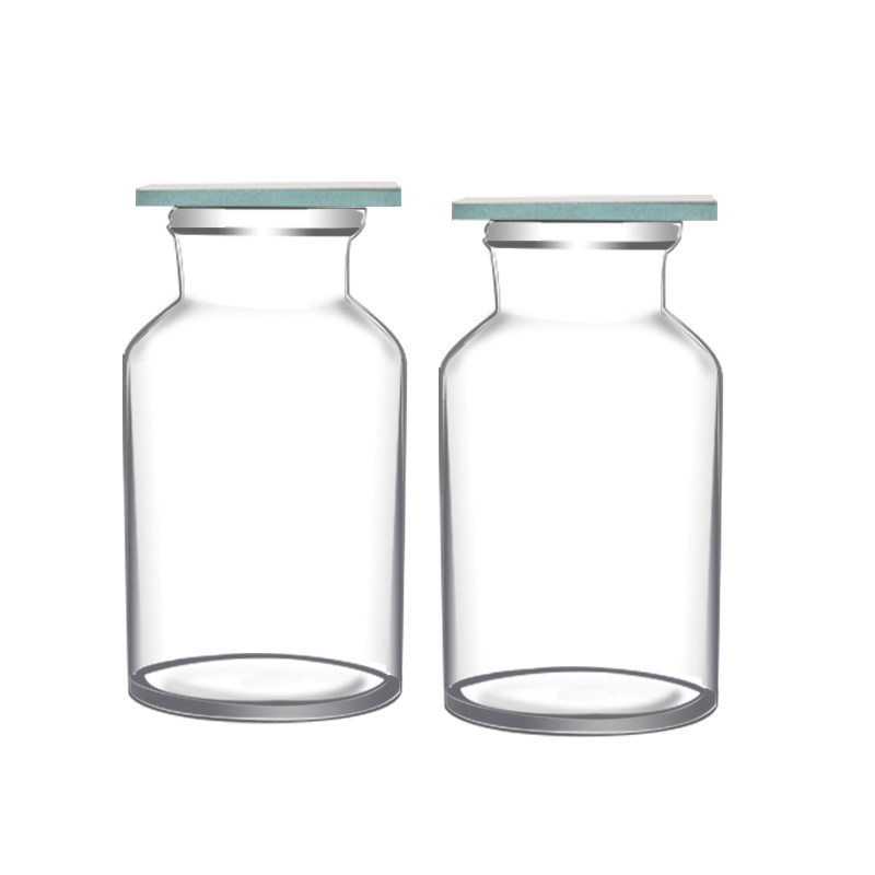 集气瓶 60ml 125ml 250ml 500ml 配套磨砂玻璃片 气体收集瓶