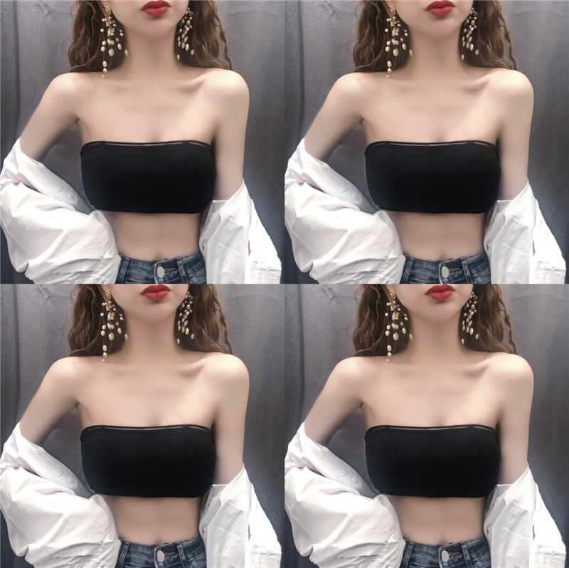 Real price, no slip, no steel ring, anti light underwear, bra, bra pad, no shoulder belt for women in summer