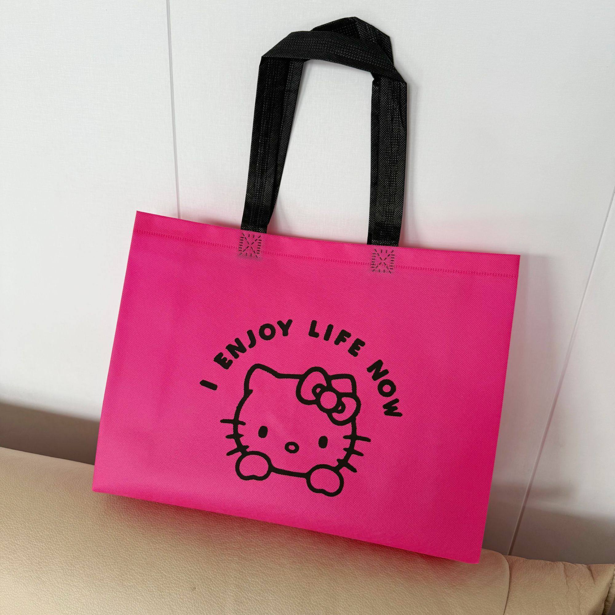 新款服装店无纺布袋子定做印logo手提袋定制购物环保袋订做包装袋