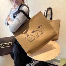 服装店手提袋子无纺布袋可定制印刷logo定做童装环保女装美容院袋