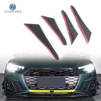 适用奥迪A5/S5改装碳纤维ABT前唇风刀 RS5大包围前杠后杠侧裙尾翼