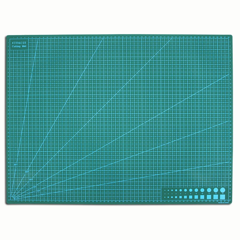 A3切割垫板双面刻度手工模型垫PVC大号裁纸剪纸雕刻切割垫板