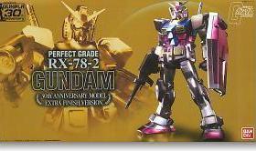 万代头号玩家 PG 1/60 RX-78-2 Gundam 30周年限定元祖敢达电镀版