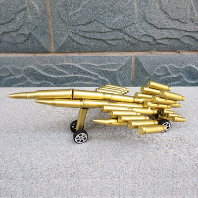 子弹壳工艺品 苏27飞机模型摆件 军旅纪念品 创意精品店货源