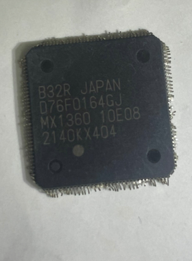全新 D76F0164GJ UPD76F0164GJ 汽车电脑板CPU芯片QFP