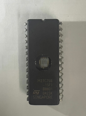 全新原装 M27C256-15F1 M27C256 存储器IC 陶瓷镜面 DIP28