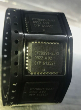 CY7B991V-5JXIT CY7B991V-5JXI 编程时钟缓冲器 PLCC32 全新原装