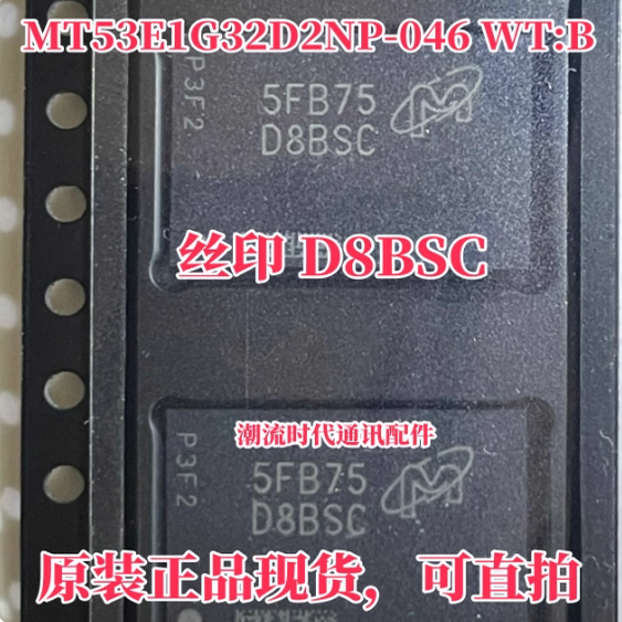 原装 CXDB5CCBM D8BSC CXDB5CBAM RS1G32LO4D2BDS-53BT 4GB内存