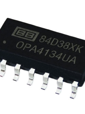 OPA4134UA OPA4134发烧音频放大器四运放芯片贴片美国BB原装SOP14