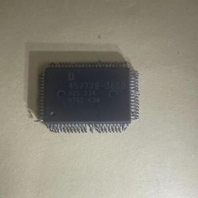 全新原装现货 D 457778-3650 汽车电装电脑板易损IC芯片 QFP封装