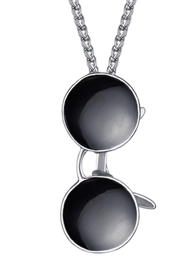 太阳镜男士挂坠学生礼物毛衣链