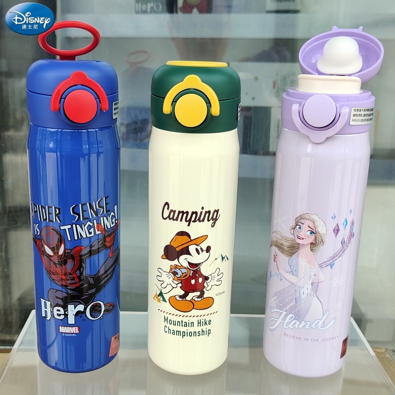 迪士尼316不锈钢保温杯便携手提