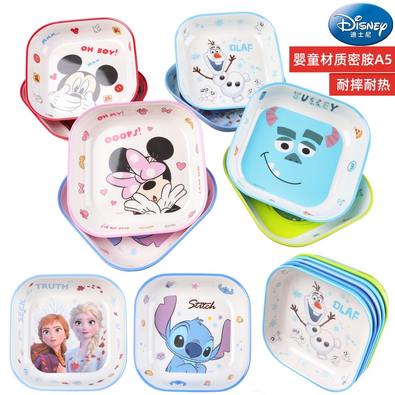 迪士尼餐具盘密胺A5耐摔