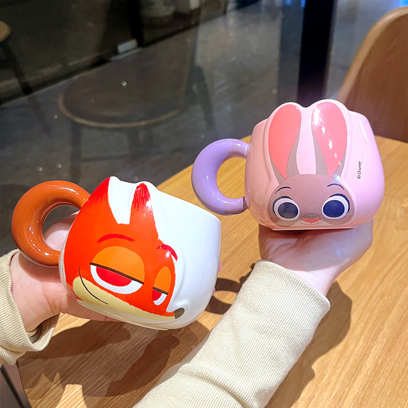 疯狂动物城陶瓷马克杯