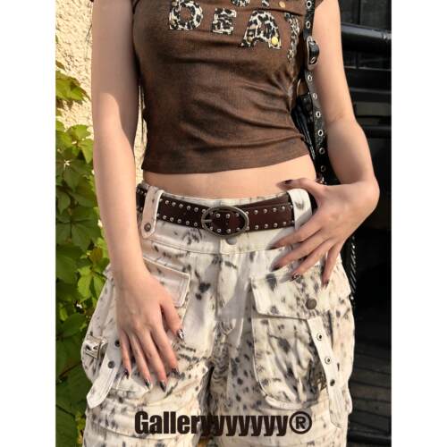 Gallery波西米亚铆钉辣妹腰带