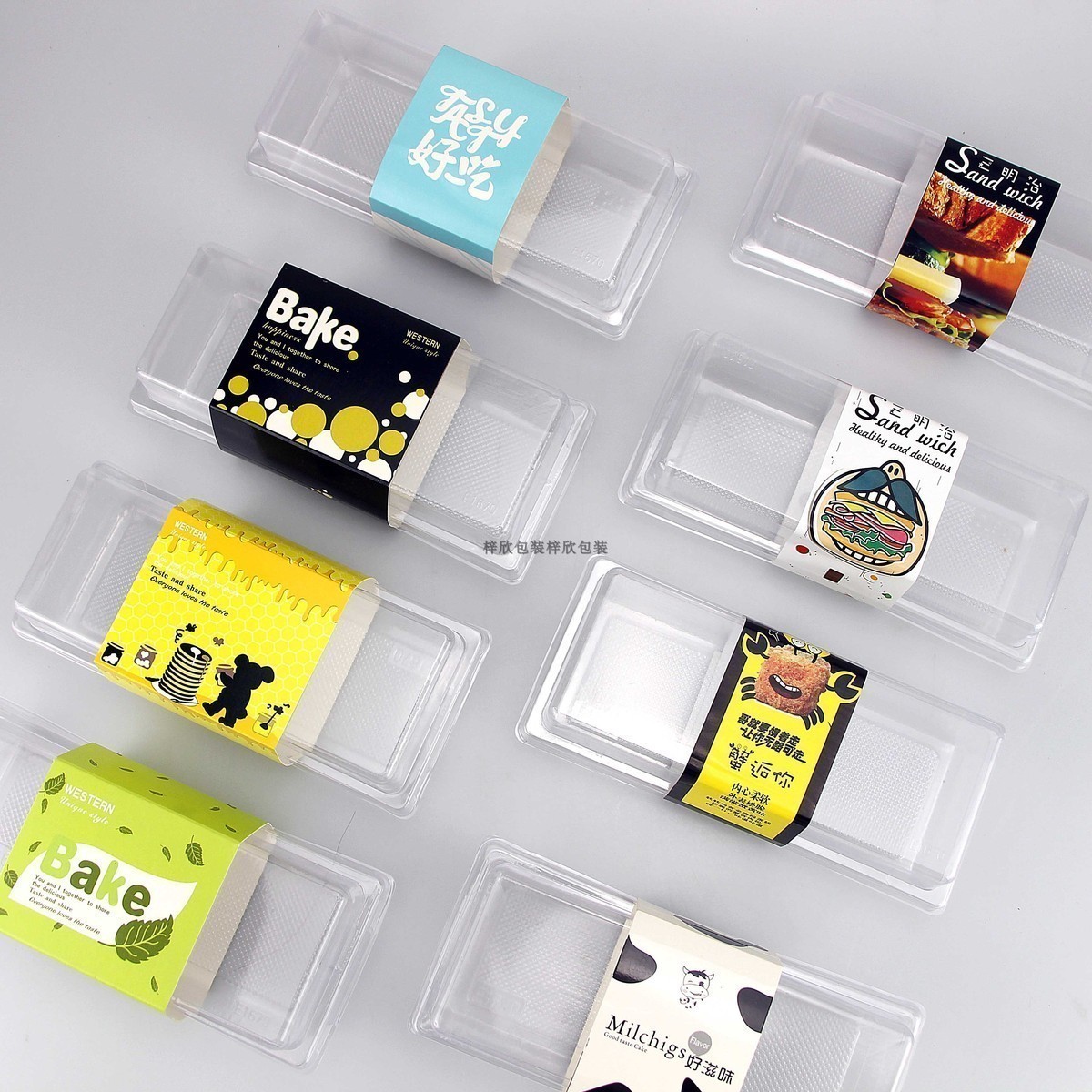E1670吸塑盒常温蛋糕盒西点盒