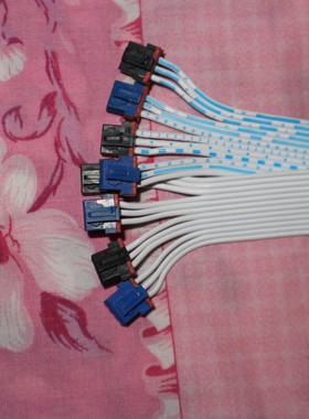 海尔变频空调外机排线电路板到功率驱动模块3芯排线信号电源线