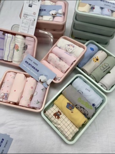 儿童内裤男童女童纯棉平角内裤95棉+5氨纶四季款透气抗菌内裤