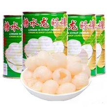 龙眼罐头水果罐头商用大份量560g/罐整箱桂圆果肉包邮即食食品