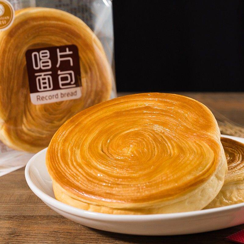 原味唱片面包手撕面包大个早餐食品即食整箱休闲零食小吃办公室