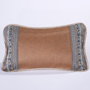 枕头夏季凉枕单人男女护颈助睡眠一对家用双人茶梗竹藤枕芯枕头芯