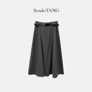 新款 通勤显瘦高腰半身裙 女装 胖多大码 高级感气质百搭裙 爱不完