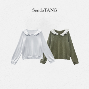 时尚 现货 新款 胖多女装 高级感宽松休闲百搭上衣 朝露