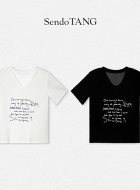 送丝巾【偶像剧】胖多女装春夏新款百搭休闲时尚宽松百搭T恤短袖