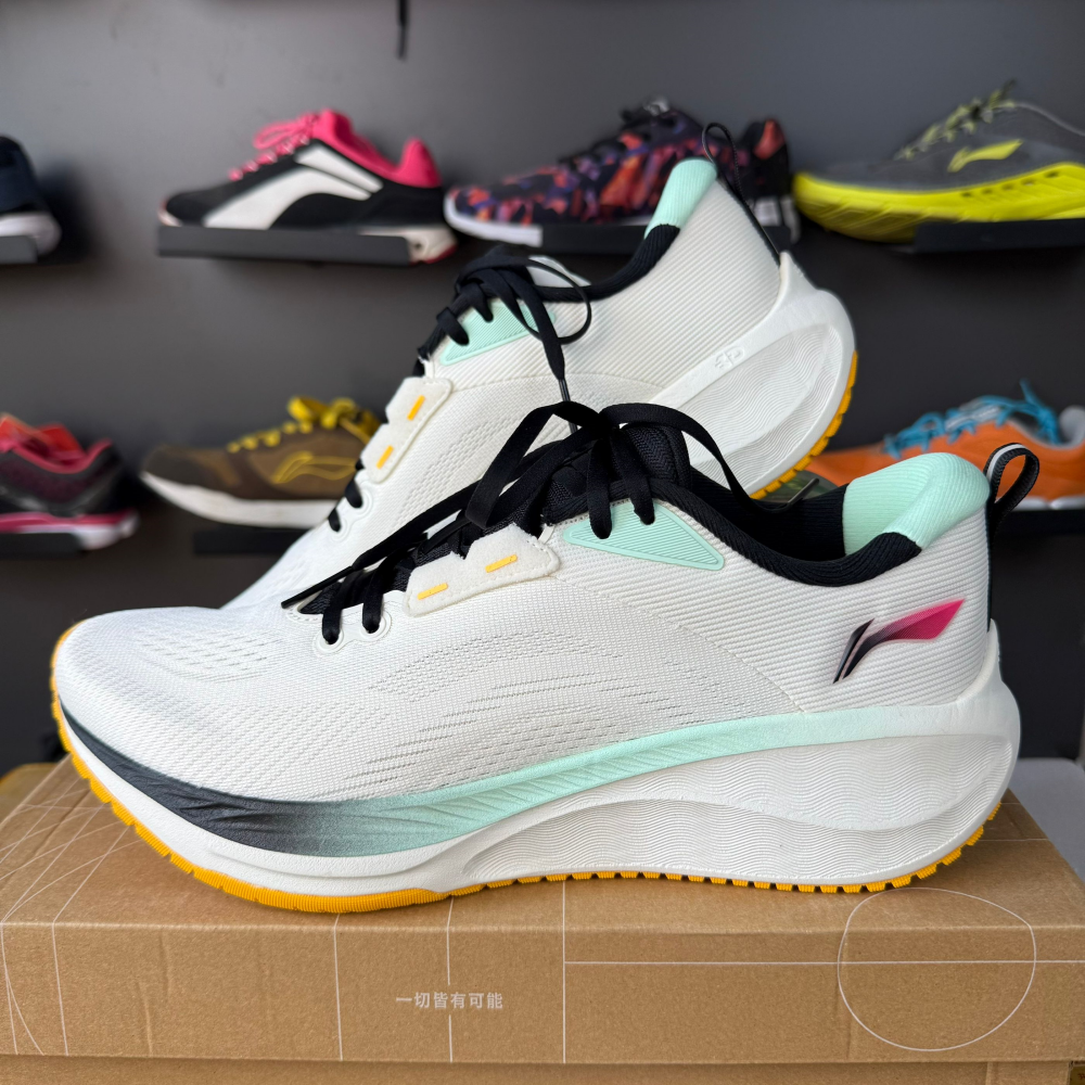 李宁吾跃 2.0 V2跑步鞋男子2025秋季缓震回弹休闲慢跑鞋ARSU075