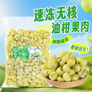 冷冻无核油甘果1kg牛甘余甘果油柑余柑子果肉茶咖啡果奶茶店商用