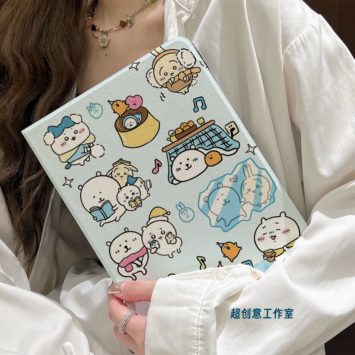 超创意书本式适用2025ipad11a16平板保护套10.9第10代2021款10.2寸air45翻盖mini67小吉伊pro11Air11软壳9.7