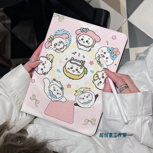 超创意书本式适用2025iPad11A16平板保护套第10代第九代10.2寸air45翻盖mini67小吉伊Pro11Air11硅胶软壳9.7