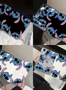 超创意适用ipad11A16保护套第10代10.9书本式pro11/12.9笔槽720旋转9代10.2英寸air45使迪仔mini67透明y折9.7