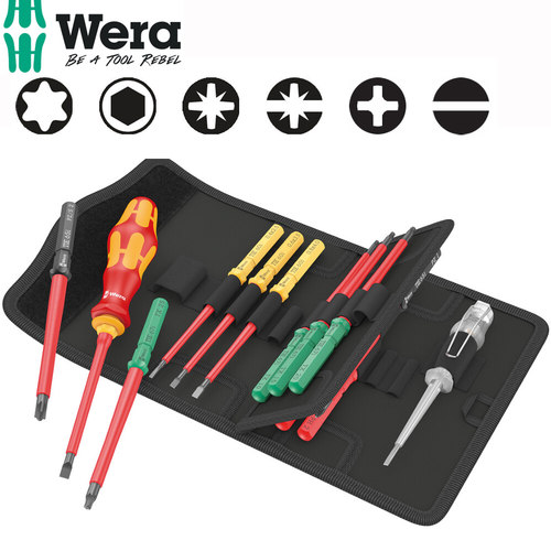 德国维拉16件组合绝缘螺丝刀套装