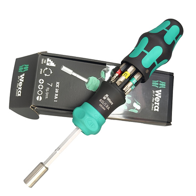 维拉伸缩长度杆换批头棘轮螺丝刀