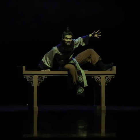 第十一届桃李杯男子独舞古典舞蹈演出服《李逵当官》舞蹈表演服