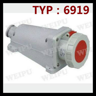 WEIPU威浦明装 400V IP67等级 插座 TYP6919 4芯 63A