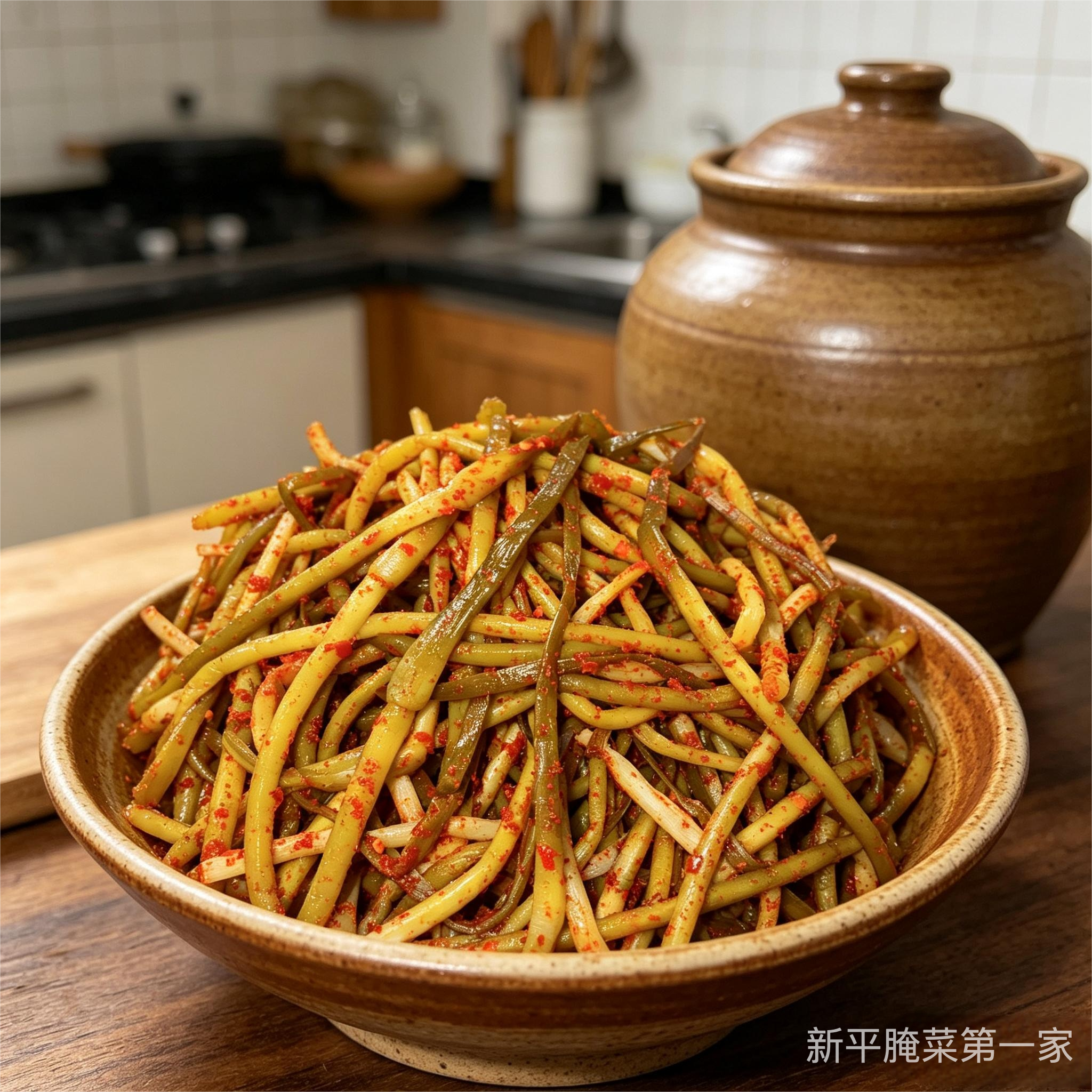 新平腌菜长蒜苔 真空袋包装 252g包邮
