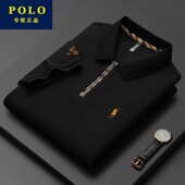 保罗男装 上衣商务休闲大码 夏季 正品 短袖 T恤上衣polo衫 衬衫 T恤pol