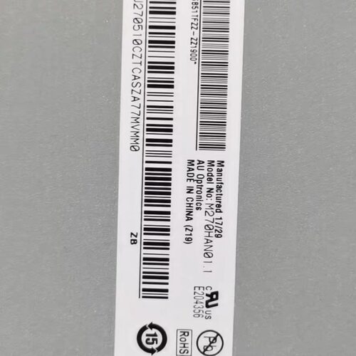 M270HAN01.1 MV270FHM-N30 M270HGE-L20 M320DVN01.0 M270HVN02.0
