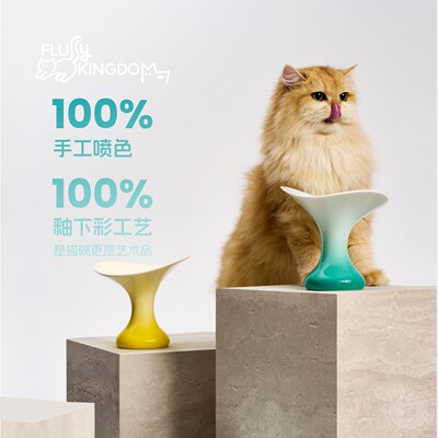 宠物高脚碗护颈椎猫碗