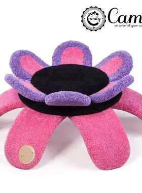 现货Camily太阳花猫花床猫窝猫城堡猫爬架耐磨猫玩具包邮