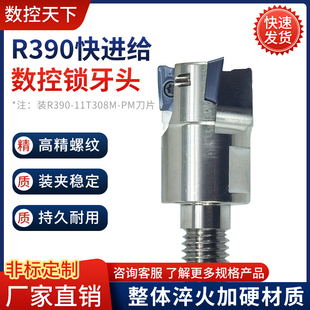 R39011T 刀片R39011T308 R390方肩锁牙刀头抗震数控可换式 锁牙头装