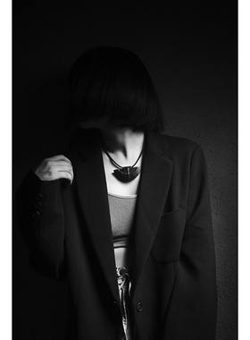 黑檀木手工雕刻特色短款简约吊坠