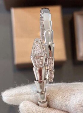 蛇形玫瑰金手镯轻奢小众设计感手链2023新款爆款送女朋友生日礼物