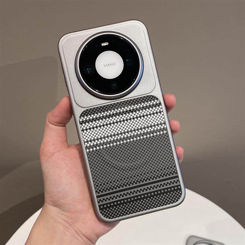 Kevlar纹秒变17磁吸适用华为mate80promax手机保护壳70air/60pro